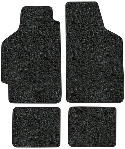 1984-1987 Honda Civic Floor Mats - 4pc - Cutpile