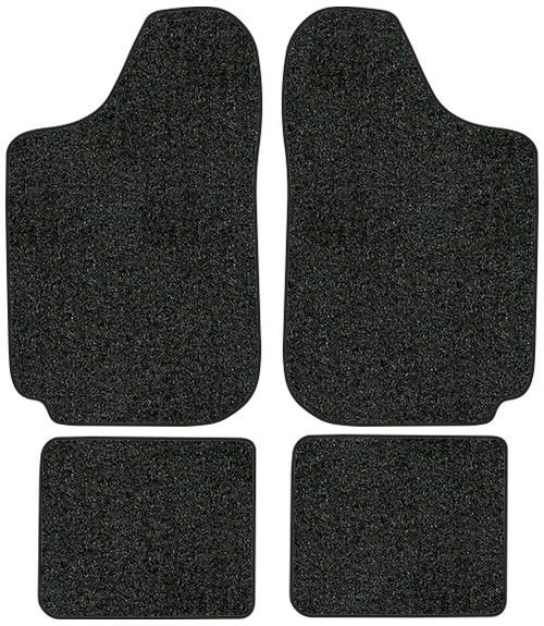 1987-1990 Fits Nissan Pulsar NX Floor Mats - 4pc - Cutpile