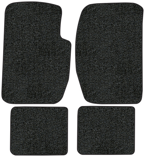 1983-1991 Mitsubishi Montero Floor Mats - 4pc - Cutpile | Fits: 2DR