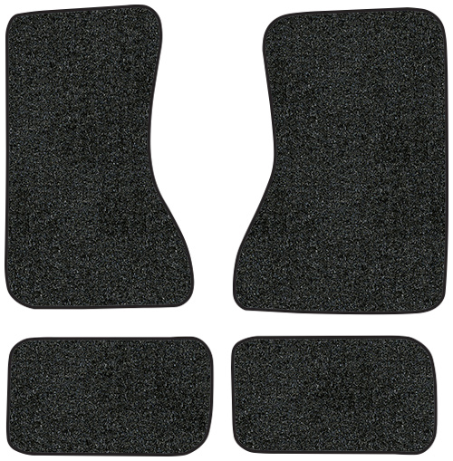 1968-1971 Mercury Montego Floor Mats - 4pc - Loop