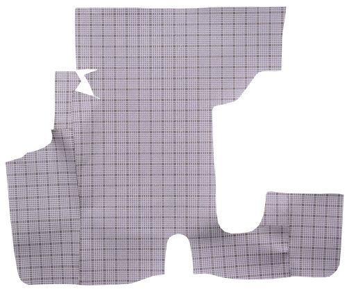 1957-1958 Ford Fairlane Trunk Mat - Fleece