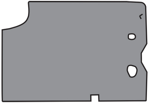 1964-1965 Chevy Chevelle Trunk Mat - TM Vinyl
