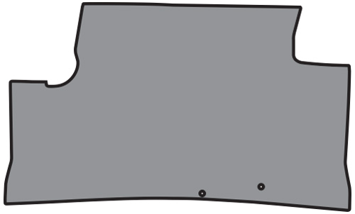 1964 Pontiac Catalina Trunk Mat - Fleece