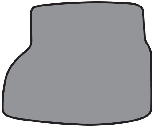 1965-1966 Chevy Corvair Trunk Mat - TM Vinyl