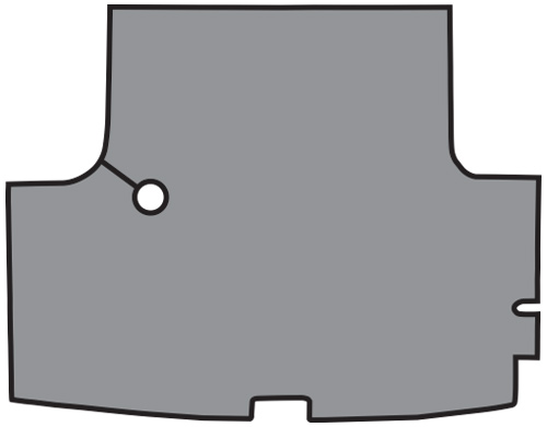 1970-1974 Plymouth Duster Trunk Mat - TM Vinyl