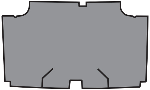 1970 Dodge Coronet Super Bee Trunk Mat - TM Vinyl