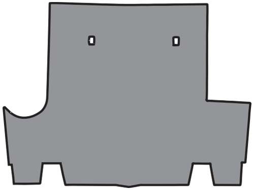 1974 Dodge Charger Trunk Mat - TM Vinyl