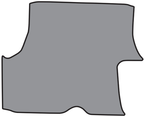 1982-1988 Chevy Monte Carlo Trunk Mat - TM Felt