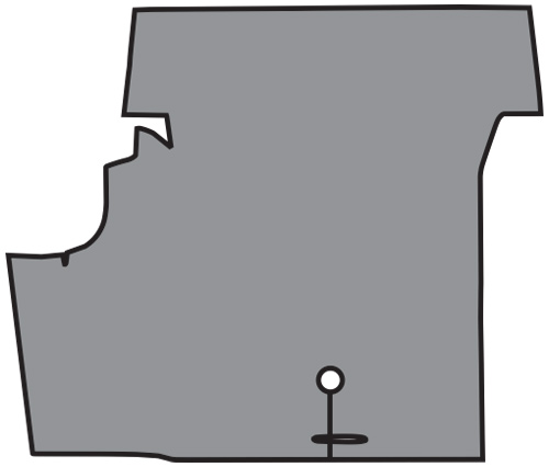 1969-1970 Ford Mustang Trunk Mat - TM Vinyl | Fits: Fastback