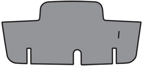 1970 American Motors Javelin Trunk Mat - TM Foam