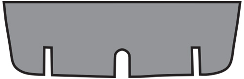 1971-1974 American Motors Javelin Trunk Mat - TM Foam | Fits: Short