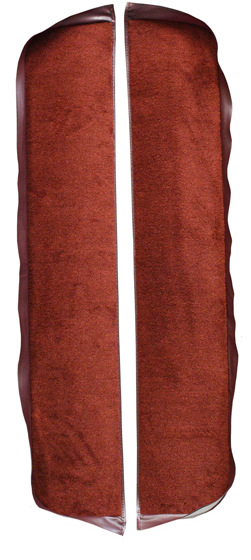 1983-1986 Ford Mustang Door Panel Replacement Carpet - Cutpile | Fits: Convertible, Inserts