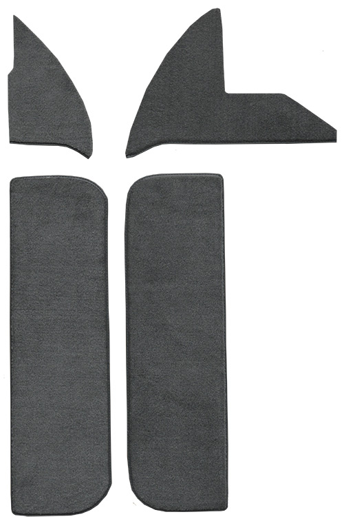 1972-1973 Dodge D300 Pickup Door & Kick Panel Carpet Replacement | Fits: Door & Kick Panel Inserts with Cardboard