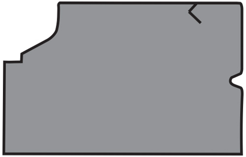 1968-1969 Buick GS 400 Trunk Mat - TM Felt