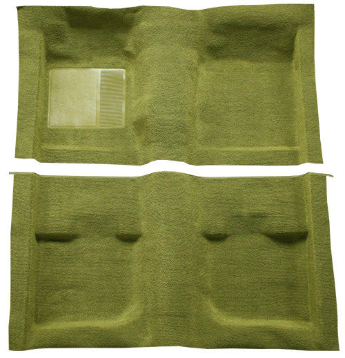1971-1973 Ford Mustang Carpet Replacement - Nylon - Complete | Fits: Fastback, without Folddowns