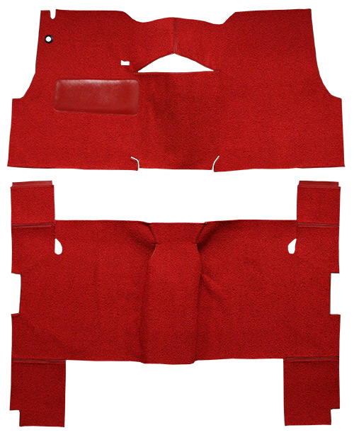 1955 Chevy Bel Air Carpet Replacement - Daytona - Complete | Fits: 4DR, Wagon