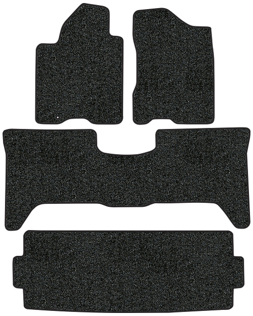 2004-2010 Fits Infiniti QX56 Floor Mats - 4pc - Cutpile | Fits: 2pc Frts & 2pc Rr Runners