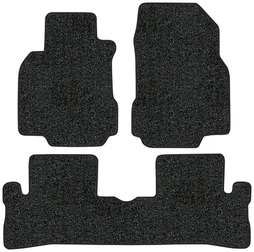 2009-2014 Fits Nissan Cube Floor Mats - 3pc - Cutpile | Fits: 2pc Frts & 1pc Rr