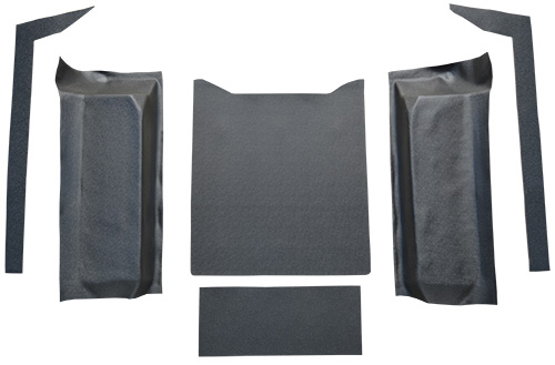 1987-1995 Jeep Wrangler Carpet Replacement - YJ - Cargo Area - Vinyl