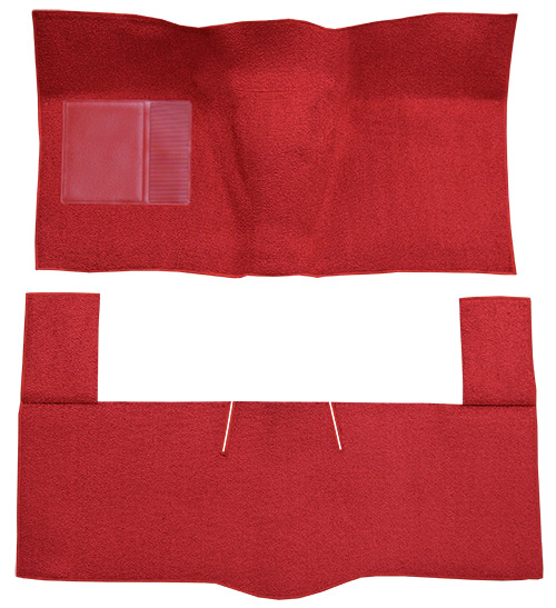 1963-1965 Ford Fairlane Carpet Replacement - Loop - Complete | Fits: 2DR, Hardtop, Bench Seat, Column shift