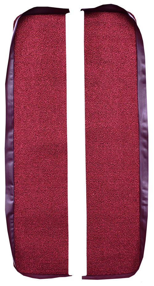 1961-1964 Pontiac Bonneville Door Panel Replacement Carpet - Tuxedo | Fits: Inserts without Cardboard