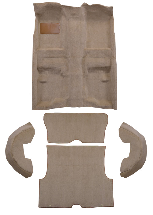 1973 American Motors Hornet Carpet Replacement - Loop - Complete | Fits: 2DR, Hatchback, with Hidden Compartment, Complete