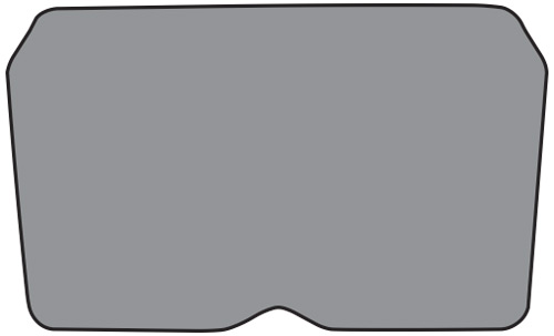 1979-1985 Cadillac Eldorado Trunk Mat - Cutpile | Fits: in Carpet with Pad