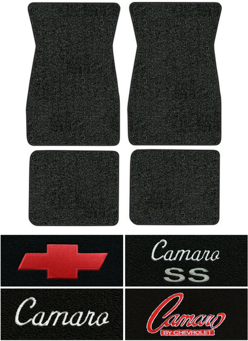 1967 1969 Chevy Camaro Floor Mats 4pc Loop Ebay