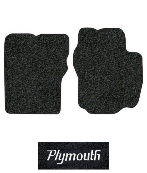 1984-1995 Plymouth Voyager Floor Mats - 2pc Front - Cutpile
