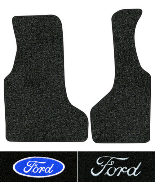 1992-2002 Ford E-150 Econoline Floor Mats - 2pc Front - Cutpile