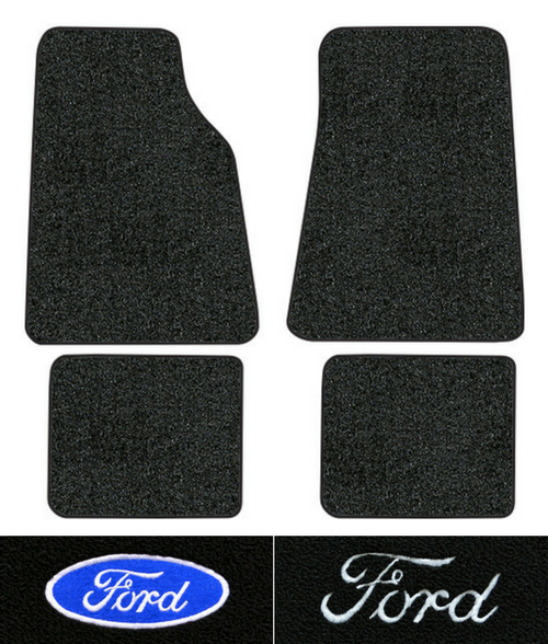 1992-2011 Ford Crown Victoria Floor Mats - 4pc - Cutpile