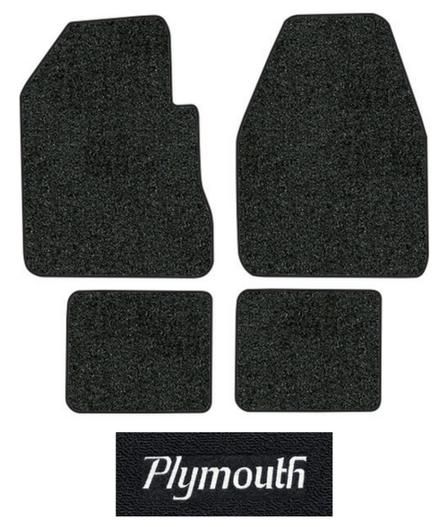 1970 Plymouth Superbird Floor Mats - 4pc - Loop | Fits: 4spd