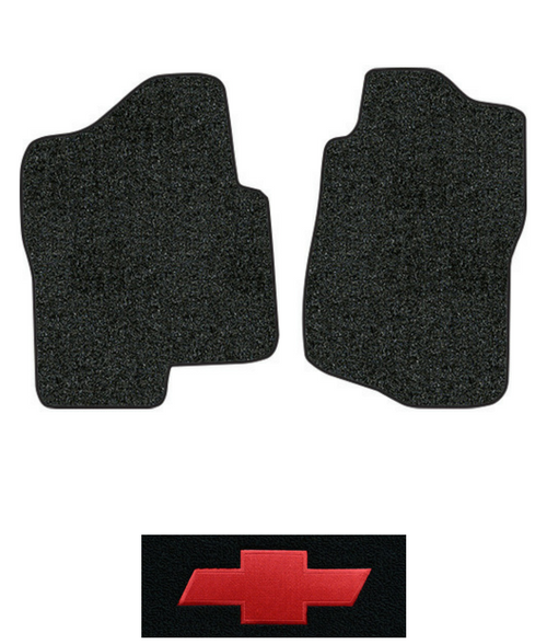 2007-2013 Chevy Silverado 1500 Floor Mats - 2pc - Cutpile | Fits: Extended Cab