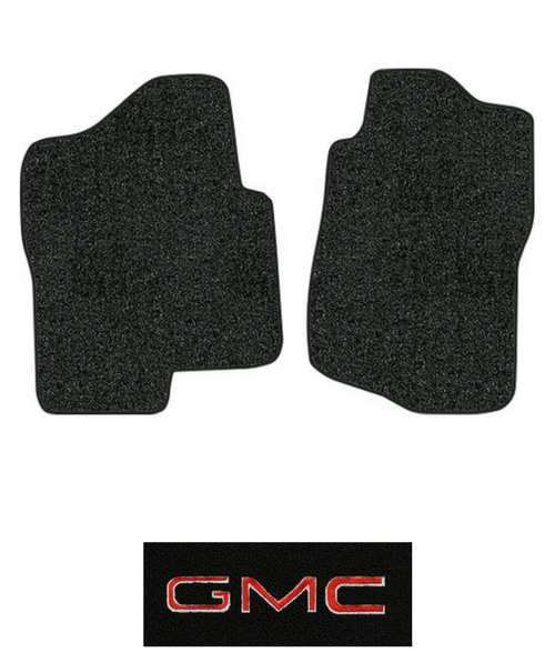 2007-2013 GMC Sierra 1500 Floor Mats - 2pc - Cutpile | Fits: Extended Cab