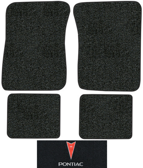 1987-1991 Pontiac Bonneville Floor Mats - 4pc - Cutpile