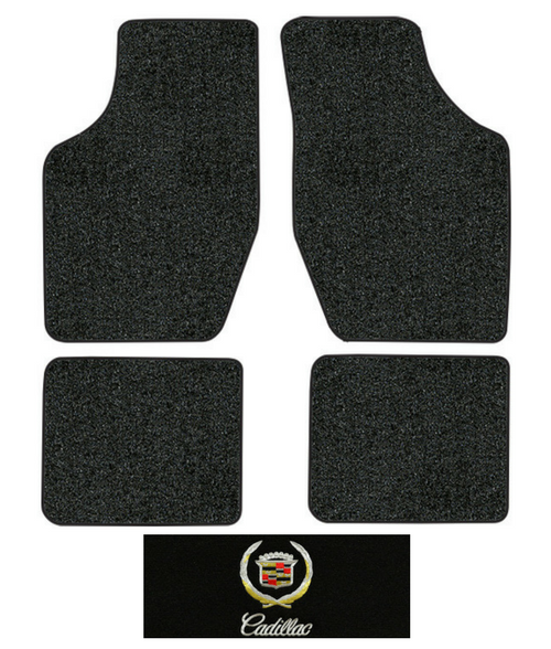 1985-1991 Cadillac DeVille Floor Mats - 4pc - Cutpile | Fits: 4DR, Sedan, Front Wheel Drive