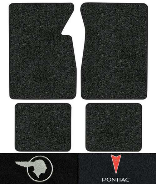 1957 Pontiac Super Chief Floor Mats - 4pc - Loop