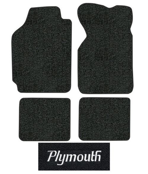 1989-1995 Plymouth Acclaim Floor Mats - 4pc - Cutpile