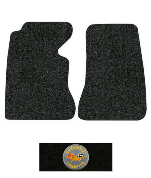 1959-1960 Corvette C1 Floor Mats - 2pc - Loop