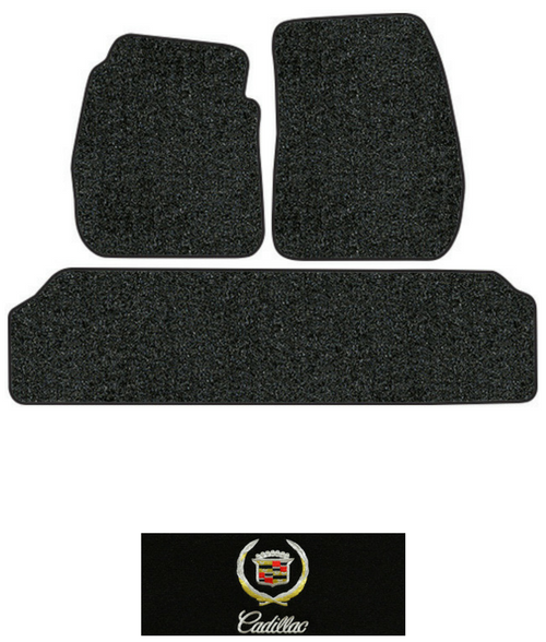 1953-1954 Cadillac Eldorado Floor Mats - 3pc - Daytona | Fits: 2pc Frts & 1pc Rr