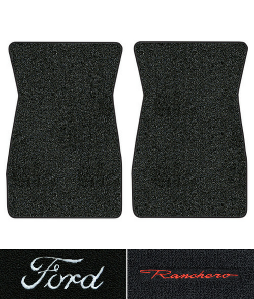 1966-1971 Ford Ranchero Floor Mats - 2pc - Loop
