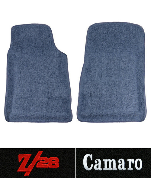 1967-1969 Chevy Camaro Floor Mats - 2pc Front - Loop | Fits: Premium Contour