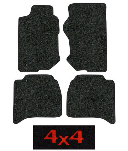 1998-2002 Honda Passport Floor Mats - 4pc - Cutpile