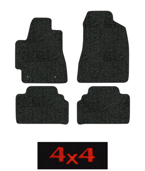 2001-2007 Toyota Highlander Floor Mats - 4pc - Cutpile