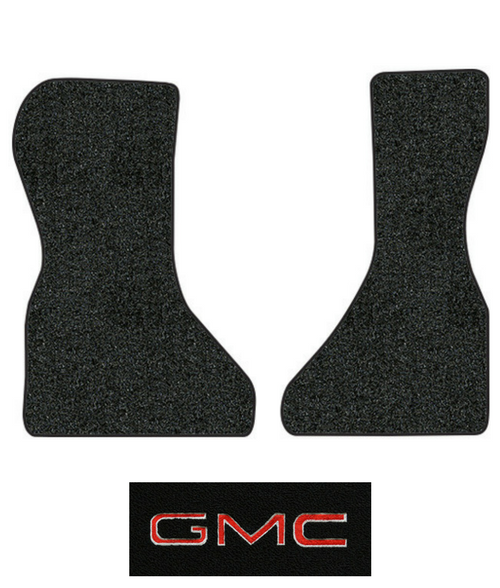 1983-1995 GMC G1500 Floor Mats - 2pc Front - Cutpile | Fits: Van