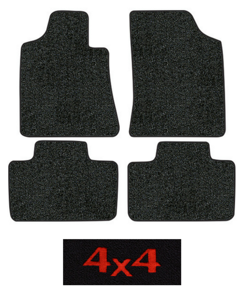 2001-2007 Toyota Sequoia Floor Mats - 4pc - Cutpile