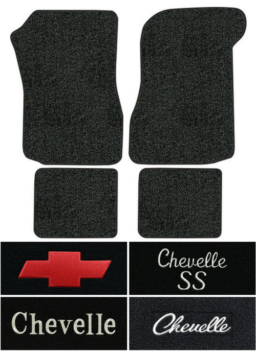 1973 Chevy Chevelle Floor Mats - 4pc - Loop