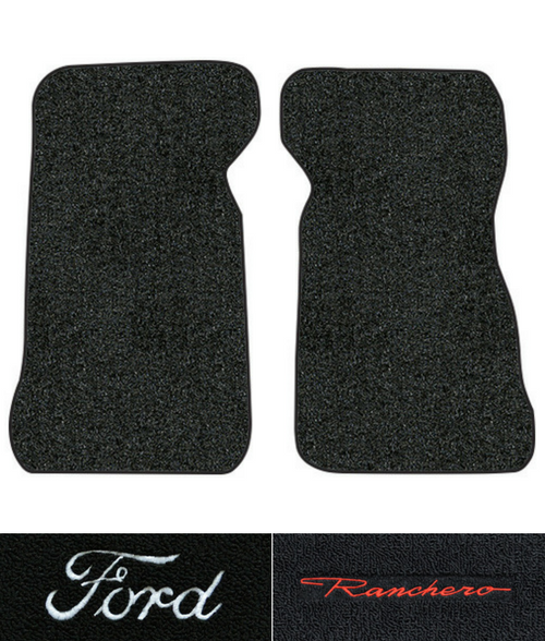 1972-1973 Ford Ranchero Floor Mats - 2pc - Loop