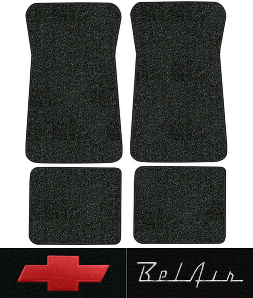 1974-1975 Chevy Bel Air Floor Mats - 4pc - Cutpile