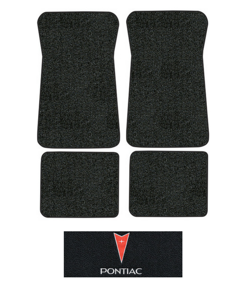1974-1976 Pontiac Bonneville Floor Mats - 4pc - Cutpile
